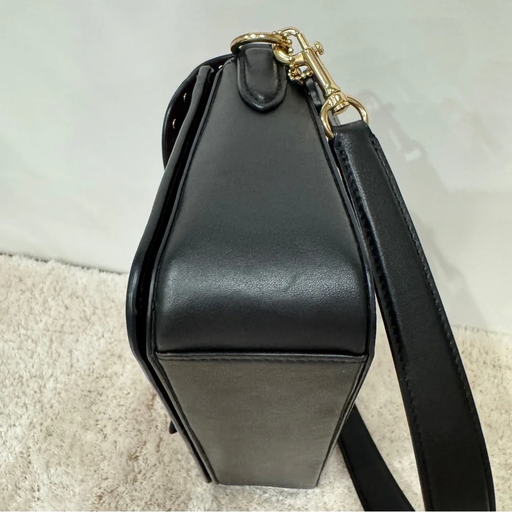 Coach Georgie Shoulder Bag In Colorblock Canvas - Picture 6 of 14